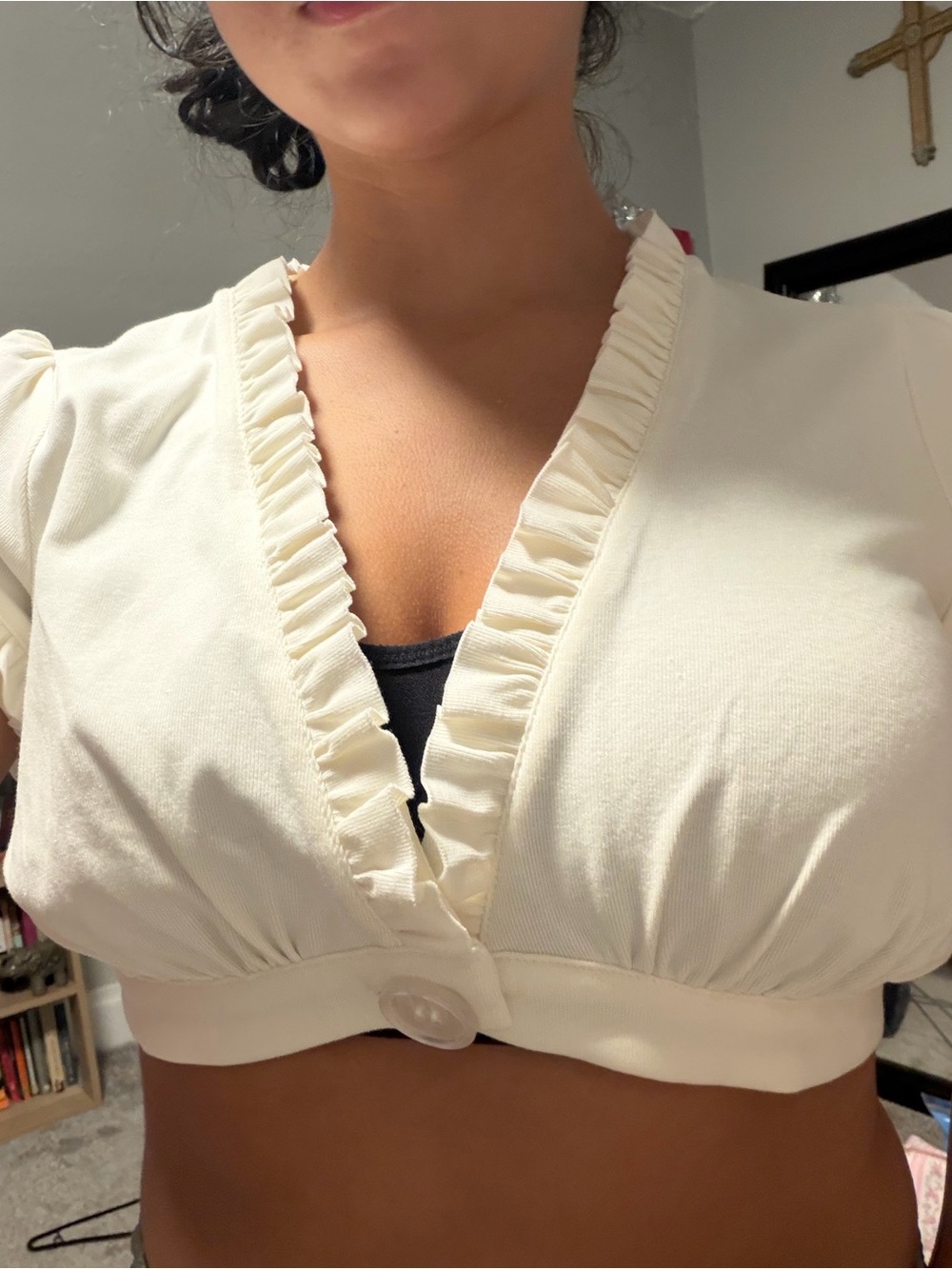 Mode Mischief Mimi Cropped Blouse